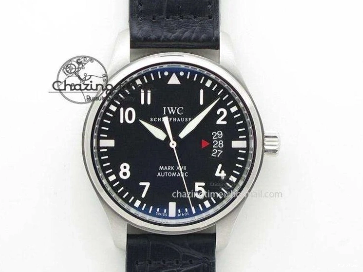 MIROTIME 1224 HighQuality Pilot Chrono 377714 “Le Petit Prince” ZF Best Edition Blue Dial On Brown Leather Strap A 7309